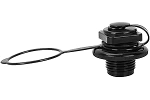 TBEST bouchon matelas gonflable,Spa Valve d air layz-z-Spa, 1 étoiles Schlauchboot Luftventil 23.9mm Vue sur la mer Fischerboote Ersatz Luftventil Schraube Luftventil Replacement pour JILONG Schlauchboote