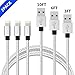 Produktbild Vinpie Lightning Kabel, Nylon iPhone Ladekabel Lightning USB Kabel für Apple iPhoneX/ 8/8 Plus/ 7/7 Plus/ 6 Plus/6/6s /5C/5S/5 iPad 4 iPad Mini/Air iPod 5/ iPod7 (123m)