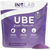 Inolab Ube Powder 100% Pure Origin Philippines Premium | 100% Purple Yam from the Philippines | Ube Latte, Smoothie, Bubble T