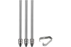 IJHYGD 3 Pcs s Pen Compatible con Samsung Tab s6 Lite s Pen Punta Lápiz Táctil de Repuesto Compatible con Samsung Galaxy s Pen Compatible con Samsung s6 Lite Lapiz s Pen con Clip(Material Metálico)
