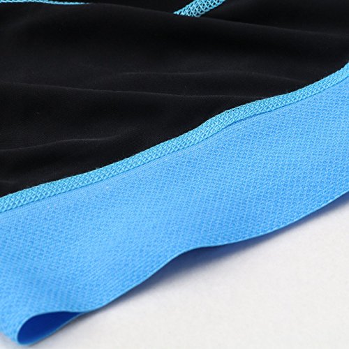 iCreat Herren Fahrradhose Radhose Kurz Radlerhose Radshort Sporthose mit Sitzpolster S/M/L/XL/2XL/3XL - 5