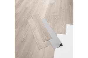 Pavimentos Arquiservi - Suelo Vinílico Autoadhesivo PVC - Caja (5 m²) - Diseño de Roble Clásico Natural - Gran Durabilidad y Resistente al Agua - Fácil Mantenimiento