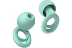 Link Dream Tapones Oidos Ruido Dormir, Tapones Oidos Cancelacion de Ruido de Silicona 28dB, Protección auditiva para Músicos, Concentración y Motos, para Dormir, Lavables y Reutilizables (Verde)