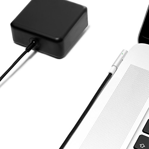 iProtect Nylon Ladegerät 60W für Apple MacBook mit MagSafe Netzanschluss in matt Schwarz – Limited Edition - 3