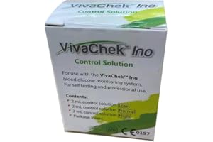 SEEYC VivaChek Ino y Ino X Glucosa En Sangre Solución de control 3 x 2 ml