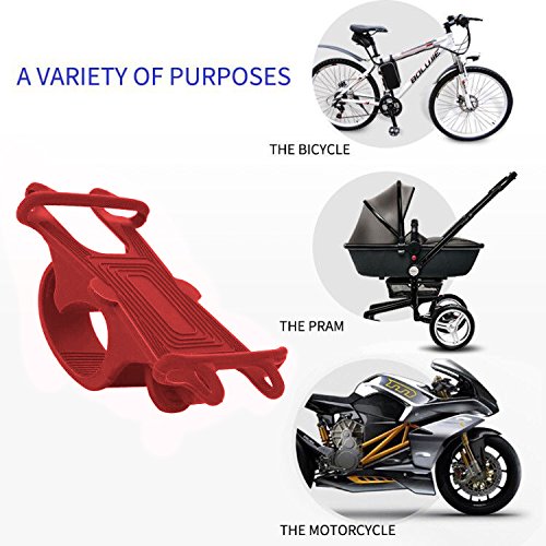 Fahrrad Handyhalterung mit Break-Free Design - Verstellbarer Smartphone-Halter - Universelle Halterung fÃ¼r jedes Telefon mit 10-15 Cm-Display, geeignet fÃ¼r FahrrÃ¤der, MotorrÃ¤der, Roller &  Kinderwagen