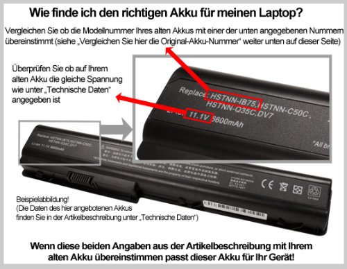 MTEC Laptop Notebook Akku 4400mAh 48,84Wh 10,8V/11,1V für Asus G50 G50E G50T G50Vt G51 G51J 3D A1 G51Jx-A1 G60 G60Vx G60Vx-RBBX05 L50 L50Vn M50 M50Q M50Vn M51 M51E M51Kr M51Se M60 M70 N43 N53 N61 N61J N61Ja N61W Pro62 Pro64 VX5 Vx5-6x001j A1b A2b A2w B X55 X55Q X55Sa X55Sr X55Sv X57VN X57 X57Sr X57Vc X64 Jv Jv-Jx065V Jv-Jx084V Vg Vg-Jx008V Vg-Jx138V Vg-Jx156V ersetzt Originalakku Bezeichnung: 15G10N373800 15G10N373830 90-NED1B2100Y A32-M50 A32-N61 A32-X64 A33-M50 L07205 - 2