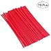 Produktbild VORCOOL 75 STÜCKE Bike Speiche Speichen Skins Abdeckungen Motorrad Motocross Dirt Bike MTB Felge Sprach Wraps Protector Kit (rot)