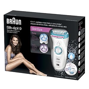Silk Epil 9-961e Skin Spa Women's Wet and Dry Cordless Epilator with 6 Extras - Image 6