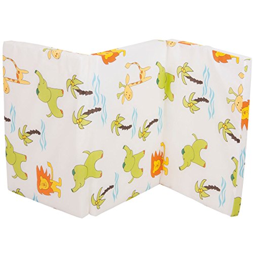 Reisebettmatratze TRAVEL 120x60cm (+Tragetasche) für Baby Reisebett / Kinder Bett - 3