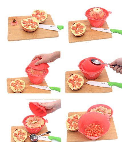 VWH Granatapfel Entkerner Silikon - 3