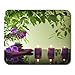 Produktbild Mauspad Lila Spring Spa Stillleben Zen Stones Aromatische Kerzen Mauspad für Notebooks, Desktop-Computer Matten Bürobedarf 25x30cm