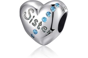 XWN Charms Abalorios Colgante para mujer, plata de ley 925, compatible con pulseras y collares Pandora, compatible con pulseras europeas para mujeres y niñas X1