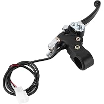 Levier De Frein Universel 22mm Avec Câble D'Embrayage 1,45m - Pour Mini-Quad, ATV, VTT - PVC Et Alliage - 12