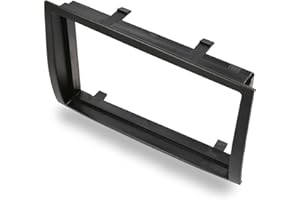 Audioproject A379 - Radio bezel 2-DIN compatible with FIAT Ducato Citroen Jumper Peugeot Boxer from 2006 Double DIN car radio bezel black