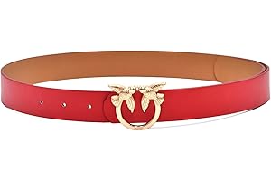 YIMAIWLX Cintura Donna Cintura Jeans Puma Jeans Pu in Pelle in Pelle Manico in Lega di Moda Cintura Versatile Cinghia da Donna Semplice Cintura