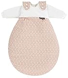 SICHERER & GESUNDER SCHLAF: Der birnenförmige Alvi-Schlafsack liegt am Oberkörper des Babys an und verhindert so ein Verrutschen während des Schlafens. Der untere Teil ist großzügig geschnitten und bietet Ihrem Kleinen genügend Strampelfreiheit.