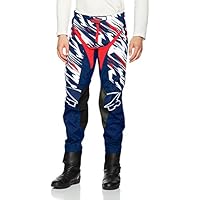 Axo Pantalón Grunge, 48, blanco/azul