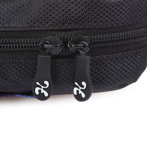 TaylorHe 15 / 15,6 Zoll Notebooktasche, Schultertasche für Notebook mit Muster , Laptoptasche mit Griff und Seitentaschen Laptop Bag blau / grün Blüte Baum - 7