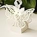 Produktbild 50pcs Laser Cut Butterfly Wedding Favour Box Birthday Party Gifts Candy Boxes Bomboniere by Beitsy