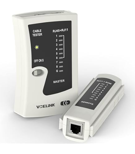 Tester Cavi Di Rete YGiTK - Multifunzione POE, LCD, Per CAT5-CAT8, Ricerca Linee E Test Tensione