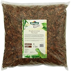 Dehner Terra Reptilienzubehör, Einstreu, Douglasienrinde, Red Bark, 20 l