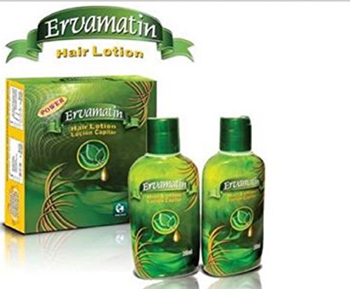 Ervamatin - Hair Loss Natural Lotion With Zero Side Effect - 100% Natural - 2 x 200ml