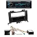 Produktbild Radioeinbauset : Autoradio Kenwood KDC-300UV CD-Receiver mit iPod/iPhone-Steuerung + 2-DIN Radioblende mit Ablagefach in schwarz + CAN-Bus Adapter • Antennenadapter fahrzeugspezifisch • Antennenadapter ISO -> DIN für VW Crafter (2EC1/2EC2/2EKE/2EKE72EKE2) 04/2006 -> Kombi / Kombi-Hochdach / Kasten / Kasten-Hochdach / Kasten-Superhochdach