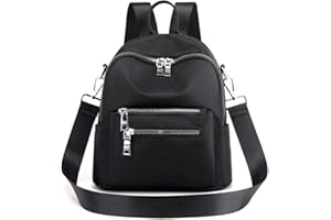 JIANLINST Rucksack Damen Klein Schultertaschen Schulrucksack 2 In 1 Kleinen Wasserdichte Casual Tagesrucksack Daypack