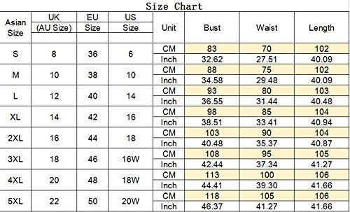 Oriention Womens Sleeveless Vintage Retro 1950's Inspired Button Swing Evening Dress Rockabilly Pinup Bridesmaid Cocktail Gowns Ball Gown Party Dress