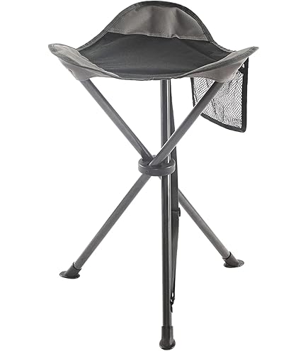 Kumdkd Camping Stool, Portable Folding Stool With Carry Bag, Portable