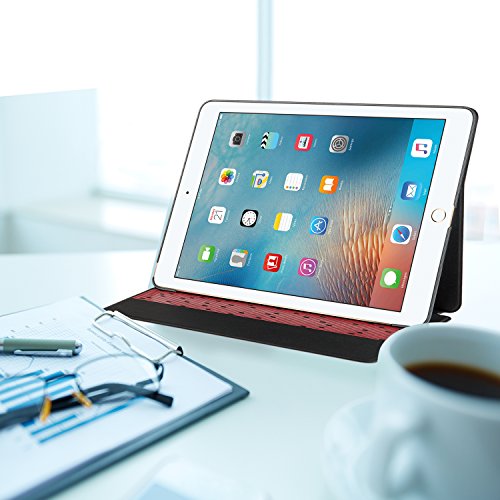 Huawei MediaPad T3 7.0 hülle, IVSO hochwertiges PU Leder Etui hülle Tasche Case – mit Standfunktion, super 360° Anti-Wrestling, ist für Huawei MediaPad T3 7.0 Tablet-PC perfekt geeignet (Schwarz) - 5