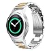 Produktbild für Samsung Gear S2 RM-720,Culater Luxus Cool Bunte Edelstahl UH-Band + Stecker (Gold 1)