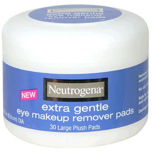 Neutrogena Extra Gentle Eye Makeup Remover Pads 30's Jar