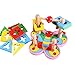 Happy Cherry Colourful Geometric Shape Sorter Matching Wooden Intellegence Development Early Learning Toys for Baby Kids Toddler