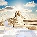 Price comparison product image Gwgdjk Custom 3D Photo Classic Egyptian Sphinx Large Mural Living Bed M Office Tv Home Decoration-200X140Cm (80 * 56Inch)