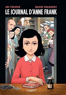 jaquette livre Le Journal d'Anne Frank - Roman graphique