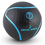 Redescubra un aparato de deporte tradicional con el balón medicinal Medba 7 de Capital Sports. Hace más de cien años que se utilizan los balones para fortalecer el cuerpo en el ámbito del deporte físico y sanitario. Tras permanecer algunos años en el olvido, los balones medicinales vuelven a recuperar su popularidad como un aparato de deporte de múltiples aplicaciones, con un gran número de ejercicios para el ámbito del entrenamiento core y funcional, así como el Cross-Training.