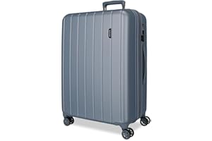 MOVOM Wood, Maleta de Cabina, Equipaje, Interior con Dos Compartimentos, Fabricada en ABS Material Resistente y Ligero, 4 Ruedas giratoriasCierre de combinación Lateral, De Joumma Bags