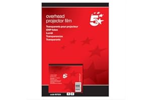 5 Star OHP Film Laser-Farbdrucker [Pack 50]