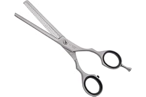 OTTO HERDER MANICURE OTTO HERDER® - Tijeras de peluquería de 16,5 cm, de acero inoxidable, con gancho y tornillo ajustable, tijeras para cortar el pelo