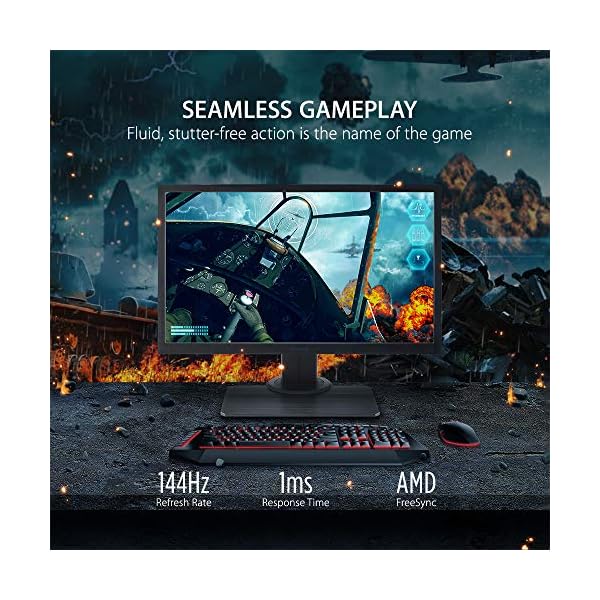 Viewsonic XG240R Pantalla para PC 61 cm (24") Full HD LED Plana Negro - Monitor (61 cm (24"), 1920 x 1080 Pixeles, Full HD, LED, 5 ms, Negro) - Image 3