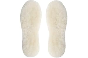 THIEAUDIO Sheepskin Insoles - Thick Warm Wool Insoles for Men & Women, Replacement for Shoes, Boots & Slippers