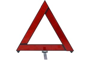 DEZP 1 Pcs Triangolo Auto Triangolo Emergenza Triangolo Di Emergenza Emergenza Auto Pieghevole Per Automobile Moto Camper Avvertimento