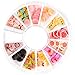Fashion Gallery 3D Nail Art Fimo Canes Sticker Decoration Cake