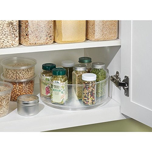 InterDesign 62830EU Cabinet Binz Drehteller 22,9 cm, Durchsichtig - 4