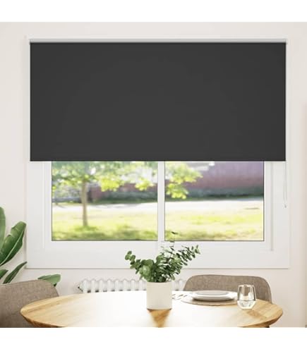 FENGSHOUU Rolgordijn Bamboe Natuurlijke,Sunshade Rolgordijnen,60% Verduisteringsrolgordijn,Ademende Bescherming Tegen Inkijk Vouwgordijn,voor Ramen en Deuren,Aanpasbaar (110cm x 100cm