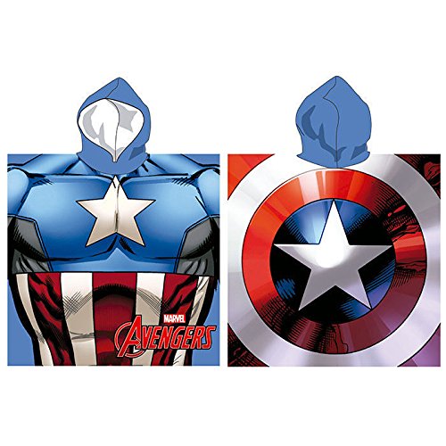 AVENGERS - Poncho toalla playa polyester 55x110cm de Avengers