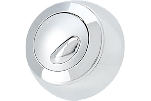 Siamp 34494907 Optima 49 Bouton poussoir double pour chasse d'eau WC Chromé Multicolore