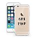 Produktbild iPhone 6 Hülle von licaso® für das Apple iPhone 6 & 6S aus TPU Silikon Girl Power Mädchen Kraft Muster ultra-dünn schützt Dein iPhone 6 & ist stylisch Schutzhülle Bumper in einem (iPhone 6 6S, GRL PWR)